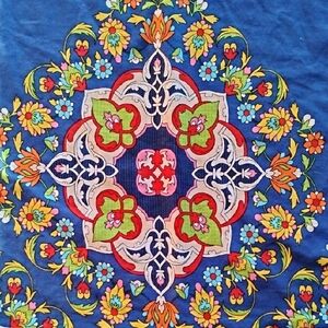 Vibrant Floral Mandala Duvet 100% Cotton